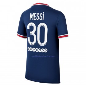 Maillot de Foot Paris Saint-Germain Lionel Messi 30 Domicile 2021-22